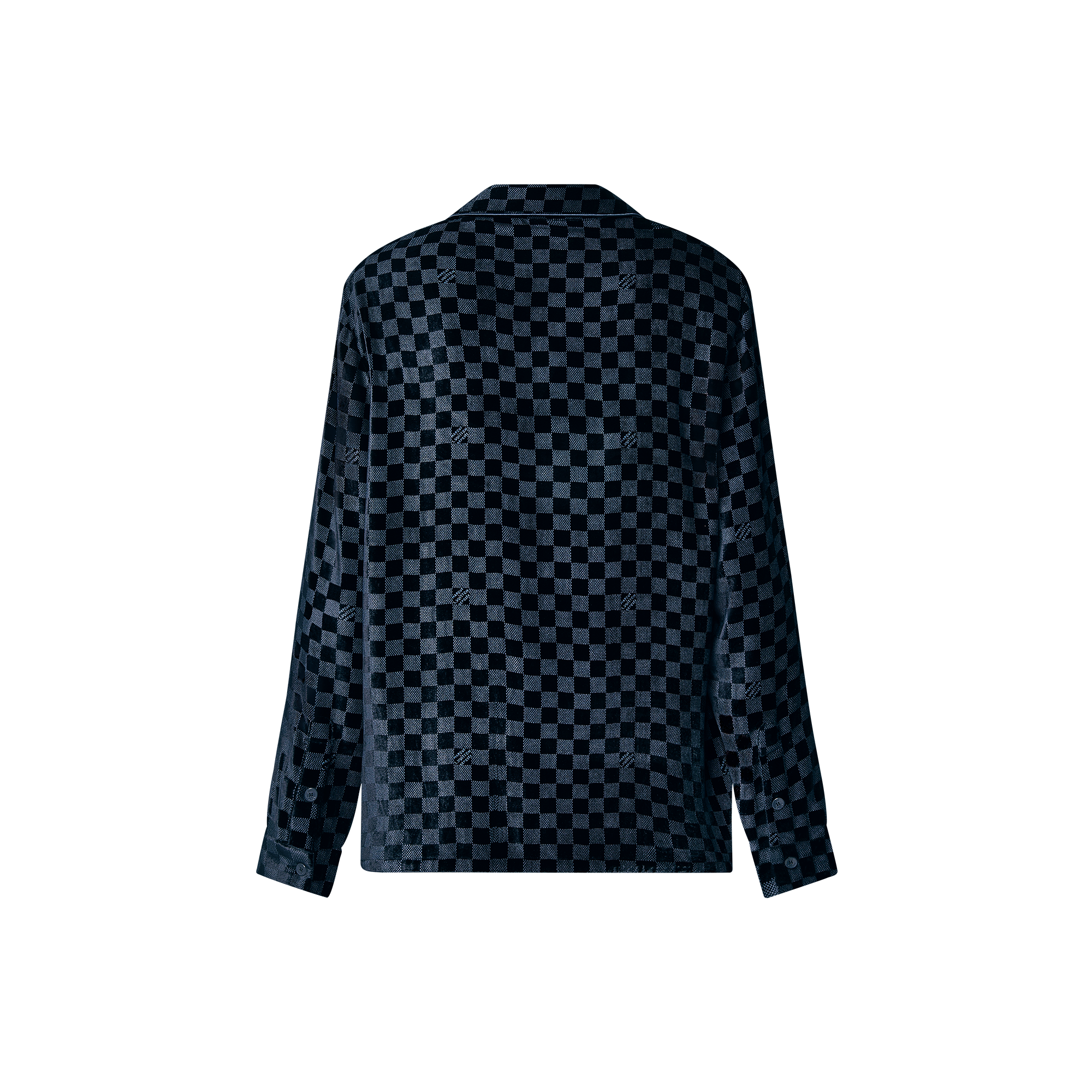 シルクブレンドロングスリーブイブニングオーバーシャツ - 画像 (3)