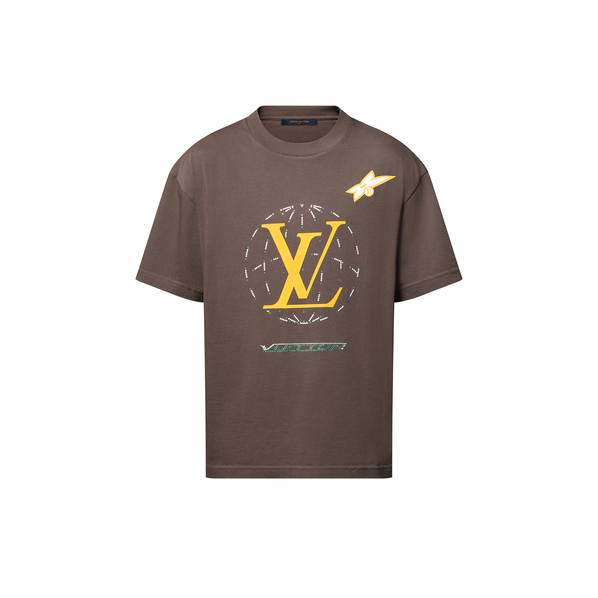 ウォッシュドエンベリッシュド コットンTシャツ - 画像 (2)