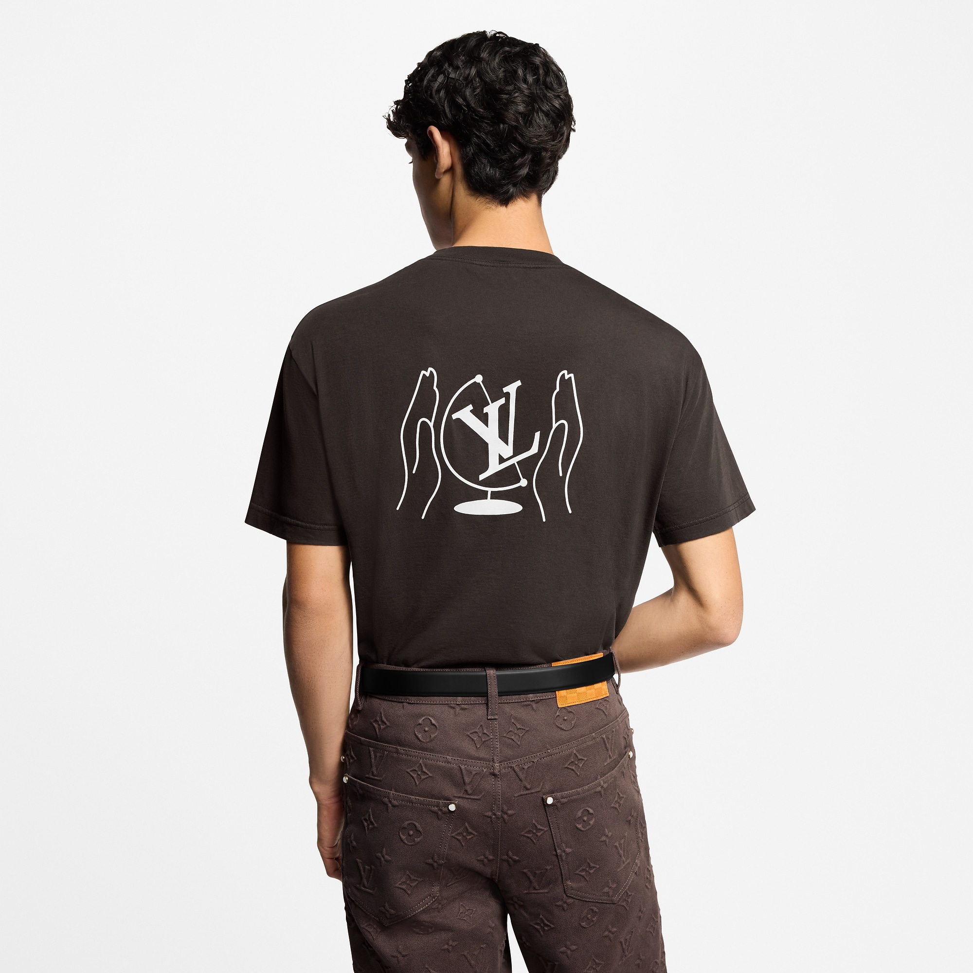 ウォッシュドプリンテッド コットンTシャツ - 画像 (4)