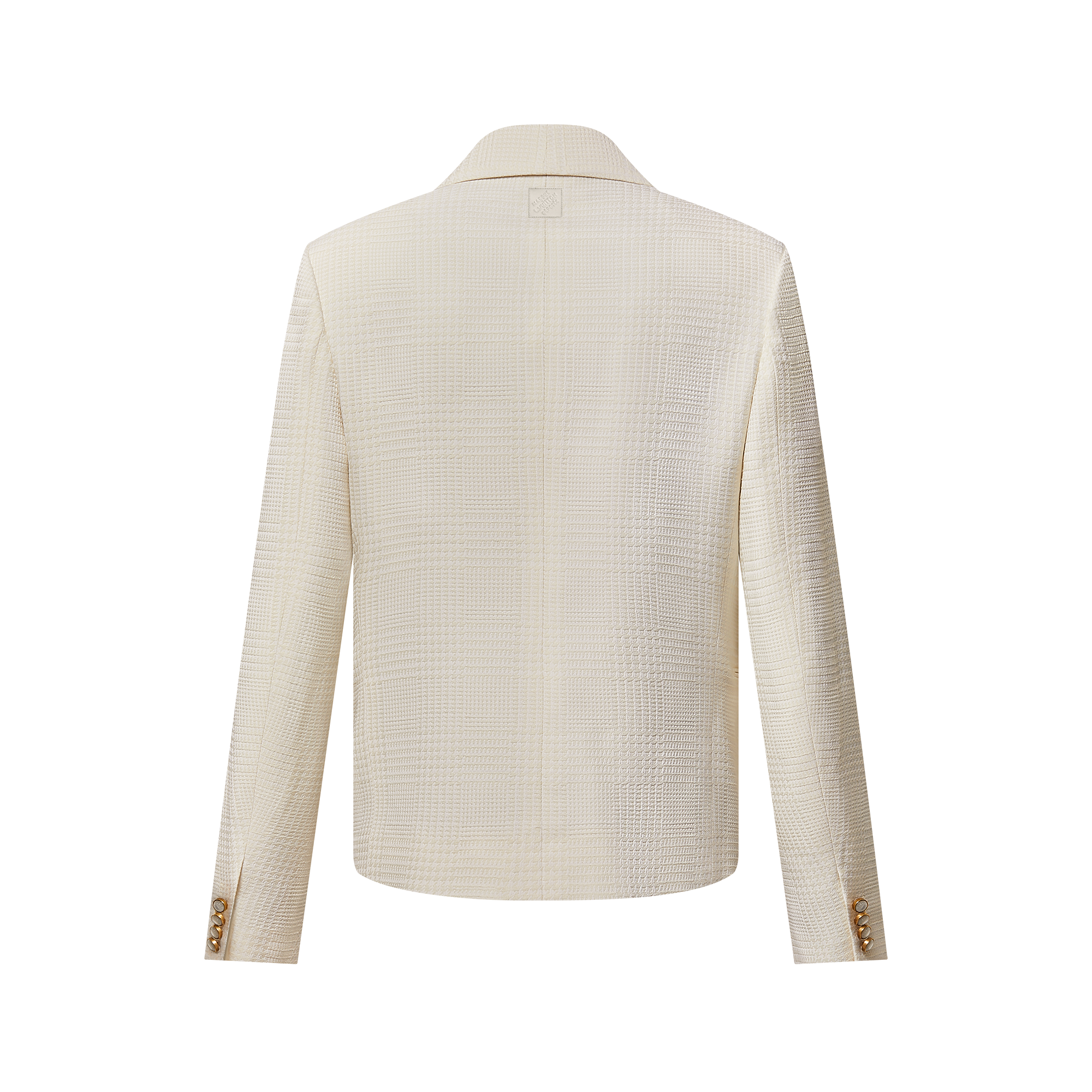 ウールシルクブレンドシングルブレステッドイブニングジャケット - 画像 (3)
